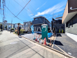 接道状況および現場風景　【三鷹市野崎１丁目】