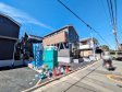 接道状況および現場風景　【三鷹市野崎１丁目】