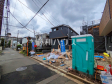 接道状況および現場風景　【三鷹市野崎１丁目】