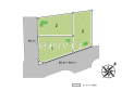 全体区画図　【国分寺市西恋ヶ窪４丁目】
