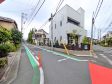 接道状況および現場風景　【国分寺市西恋ヶ窪４丁目】