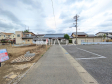 接道状況および現場風景　【北名古屋市六ツ師中屋敷】