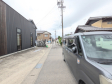 接道状況および現場風景　【北名古屋市六ツ師中屋敷】