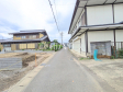 接道状況および現場風景　【北名古屋市六ツ師中屋敷】