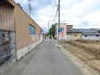 接道状況および現場風景　【北名古屋市六ツ師中屋敷】