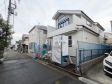 接道状況および現場風景　【練馬区上石神井南町】