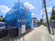 接道状況および現場風景　【三鷹市井口４丁目】