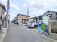 接道状況および現場風景　【三鷹市井口４丁目】