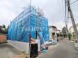 接道状況および現場風景　【三鷹市井口４丁目】
