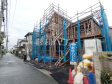 接道状況および現場風景　【三鷹市井口４丁目】