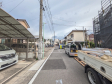接道状況および現場風景　【名古屋市守山区高島町】