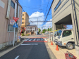 接道状況および現場風景　【名古屋市北区清水２丁目】