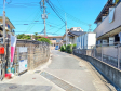 接道状況および現場風景　【福岡市南区高木２丁目】