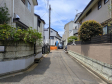 接道状況および現場風景　【三鷹市井口４丁目】