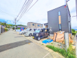 接道状況および現場風景　【福岡市東区多々良２丁目】