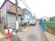 接道状況および現場風景　【国分寺市西恋ヶ窪２丁目】