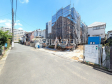 接道状況および現場風景　【八王子市絹ケ丘２丁目】