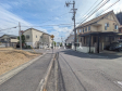 接道状況および現場風景　【名古屋市守山区緑ヶ丘】