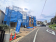 接道状況および現場風景　【三鷹市新川４丁目】
