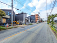 接道状況および現場風景　【武蔵村山市大南１丁目】