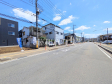 接道状況および現場風景　【富士見市鶴瀬西３丁目】