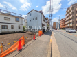 接道状況および現場風景　【立川市羽衣町２丁目】