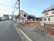 接道状況および現場風景　【立川市羽衣町２丁目】