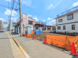 接道状況および現場風景　【立川市羽衣町２丁目】