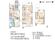 建物プラン例（間取図）　1号地【杉並区西荻北４丁目】　[参考プラン] 建物価格：4,485万円（税込）　建物面積：123.09m&sup2;