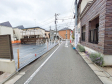 接道状況および現場風景　【杉並区宮前４丁目】