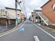 接道状況および現場風景　【杉並区宮前４丁目】