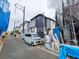 接道状況および現場風景　【練馬区立野町】