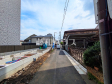 接道状況および現場風景　【杉並区下高井戸１丁目】