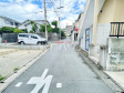 接道状況および現場風景　【福岡市早良区飯倉２丁目】
