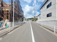 接道状況および現場風景　【福岡市東区舞松原２丁目】
