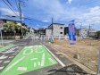 接道状況および現場風景 【福岡市東区舞松原2丁目】 接道状況および現場風景 【福岡市東区舞松原2丁目】