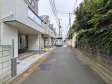 接道状況および現場風景　【世田谷区下馬４丁目】