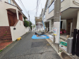 接道状況および現場風景　【世田谷区下馬４丁目】