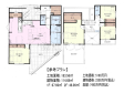 間取図　【東村山市諏訪町２丁目】　[参考プラン] 建物価格：2,300万円（税込）　建物面積：114.68m&sup2;