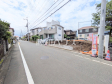 接道状況および現場風景　【清瀬市竹丘３丁目】