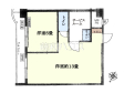 間取図　【チサンマンション天神3】