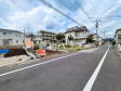 接道状況および現場風景　【日野市東豊田４丁目】