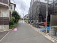 接道状況および現場風景　【中野区野方６丁目】