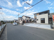 1号棟　接道状況および現場風景　【福岡市南区老司３丁目】