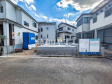 外観　【所沢市大字松郷】 ここに住む方を想像して、着々と建築しております！ 