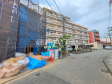 接道状況および現場風景　【福岡市東区筥松１丁目】