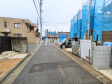接道状況および現場風景 【杉並区上高井戸2丁目】 接道状況および現場風景 【杉並区上高井戸2丁目】