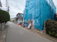 接道状況および現場風景 【練馬区三原台1丁目】 接道状況および現場風景 【練馬区三原台1丁目】