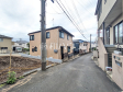 接道状況および現場風景　【朝霞市根岸台７丁目】