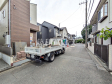 接道状況および現場風景　【小平市学園東町３丁目】